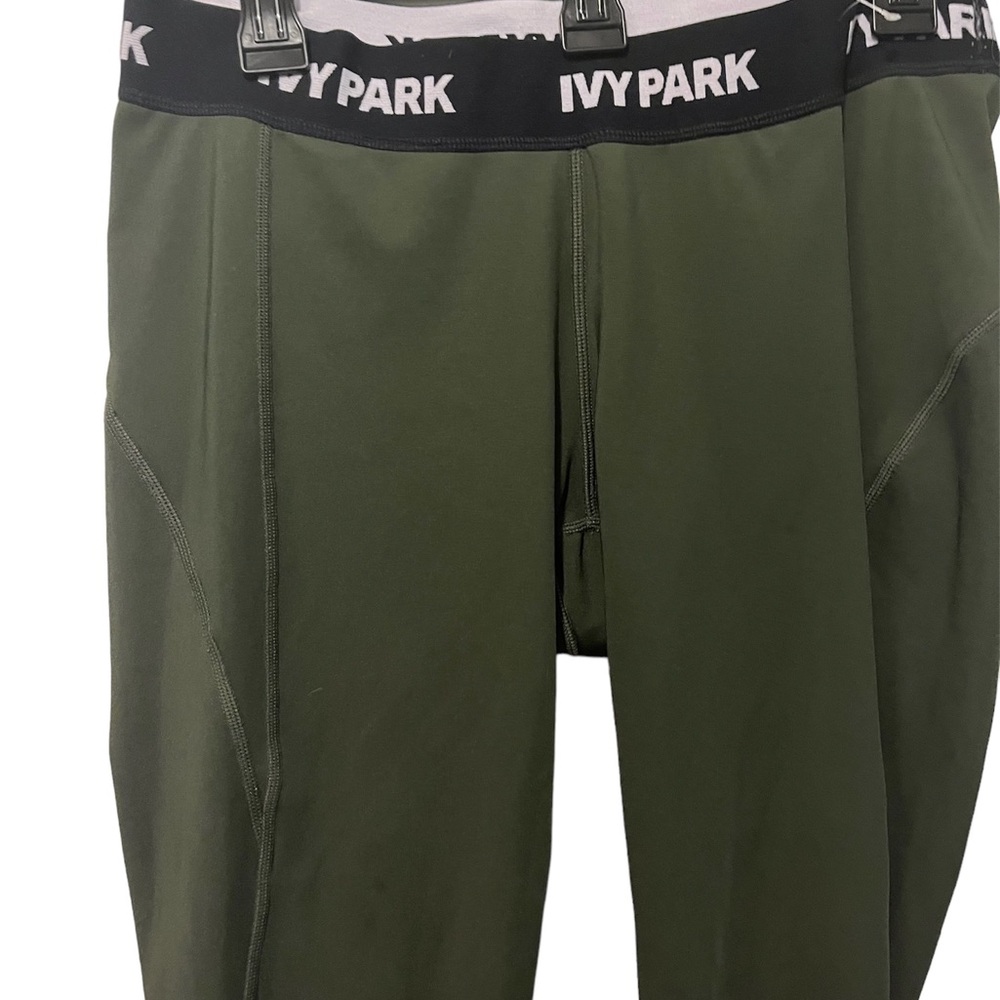 Ivy Park Green and Black leggings XL